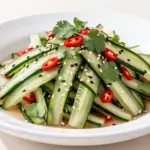 Asian Sesame Cucumber Salad - featured image
