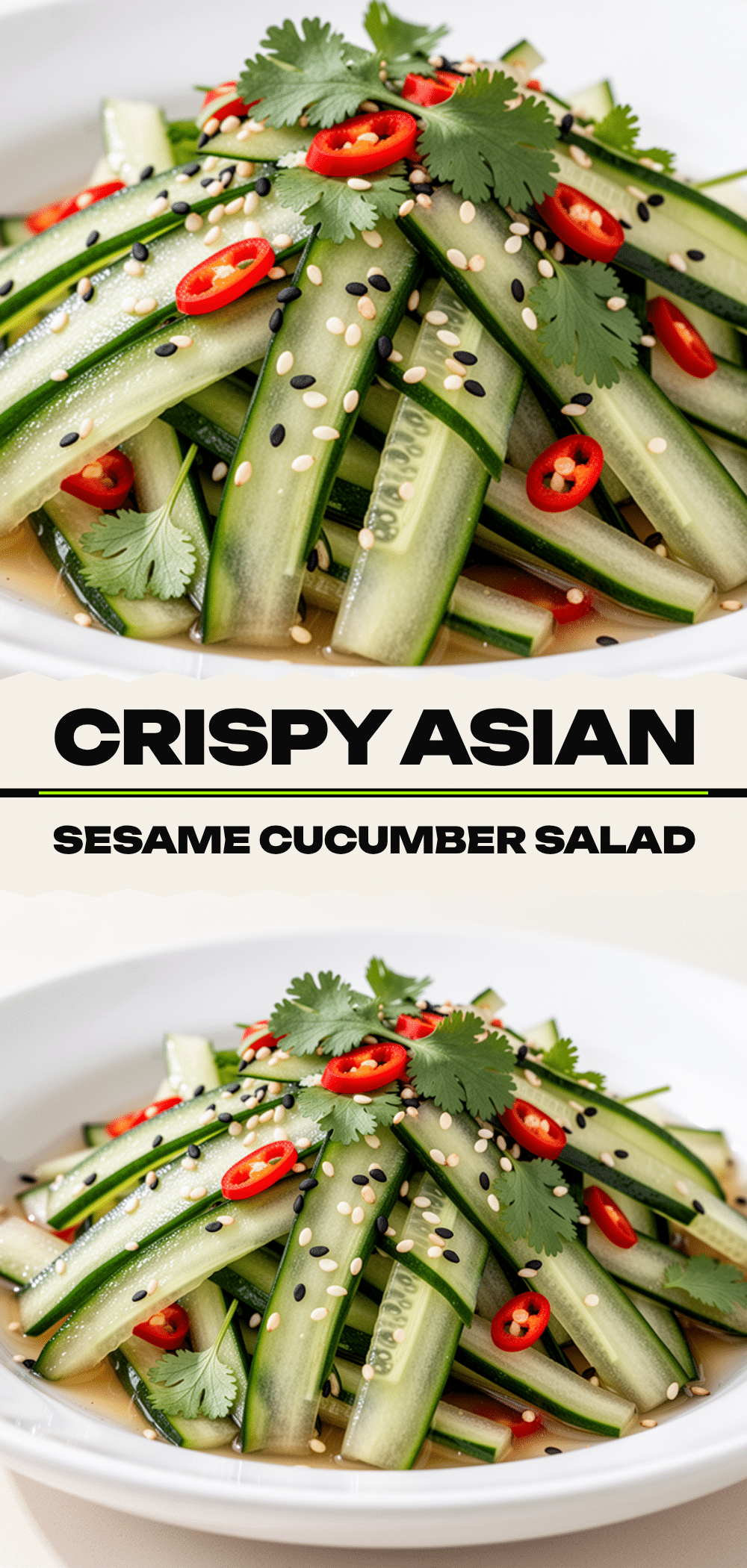 Asian Sesame Cucumber Salad: Best 10-Minute Side Dish 5 Asian Sesame Cucumber Salad recipe