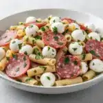 back-to-school pasta salad - featured image