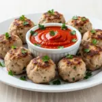 back-to-school turkey meatballs - featured image
