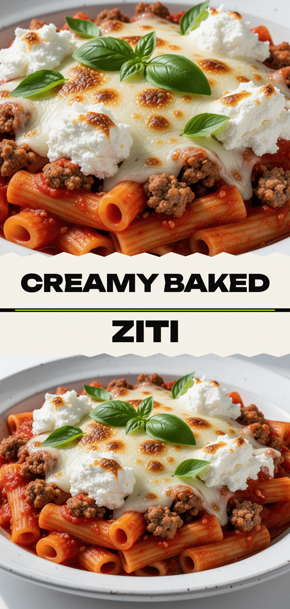 Baked Ziti with Spicy Sausage: Easy Creamy Dinner 5 baked ziti with spicy sausage recipe