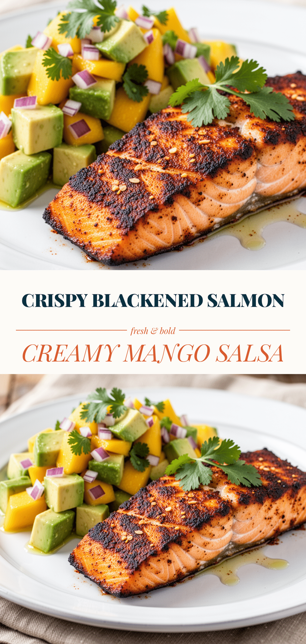 Blackened Cajun Salmon: 20 Min Easy Healthy Dinner 5 Blackened Cajun Salmon recipe