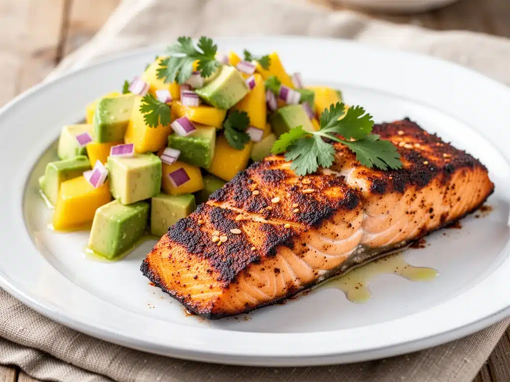 Blackened Cajun Salmon - featured image
