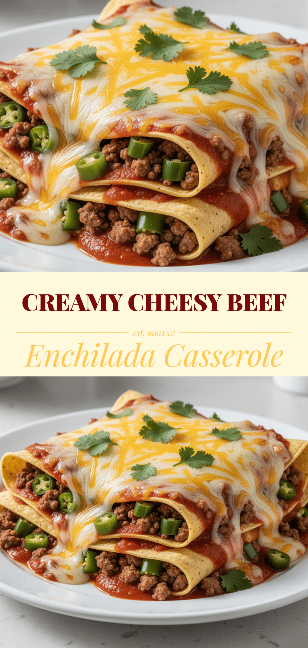 Cheesy Beef Enchilada Casserole: 30-Minute Dinner 5 cheesy beef enchilada casserole recipe