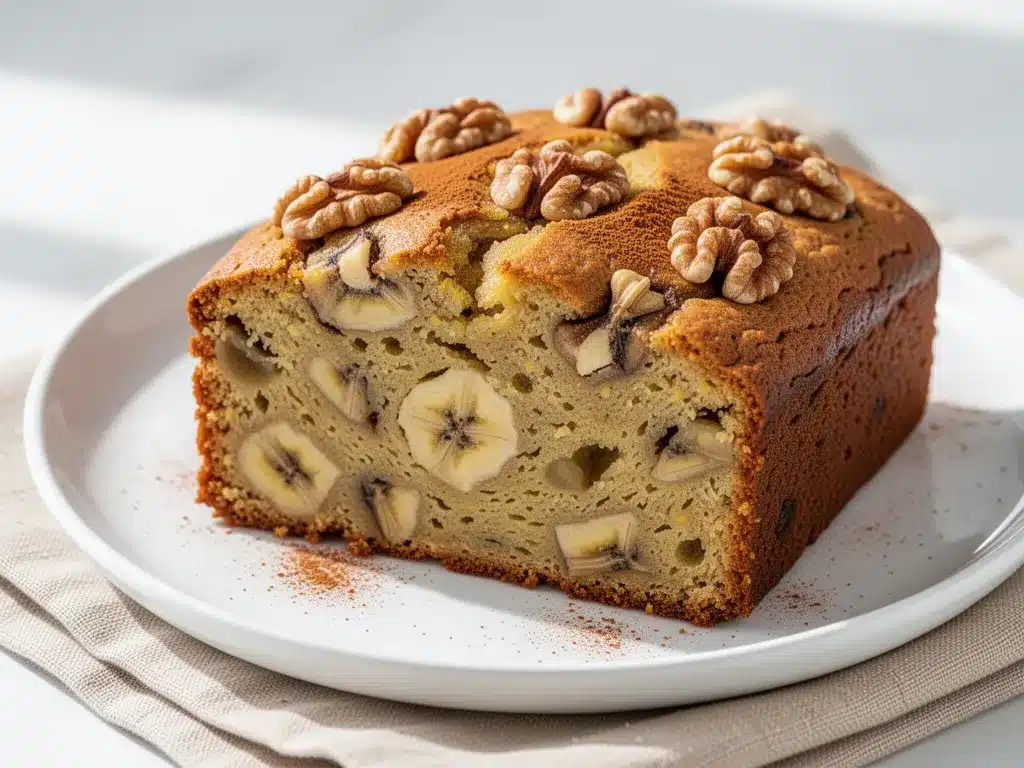 Classic Banana Bread: Easy Toasted Walnut Breakfast 4 classic banana bread with toasted walnuts preparation steps