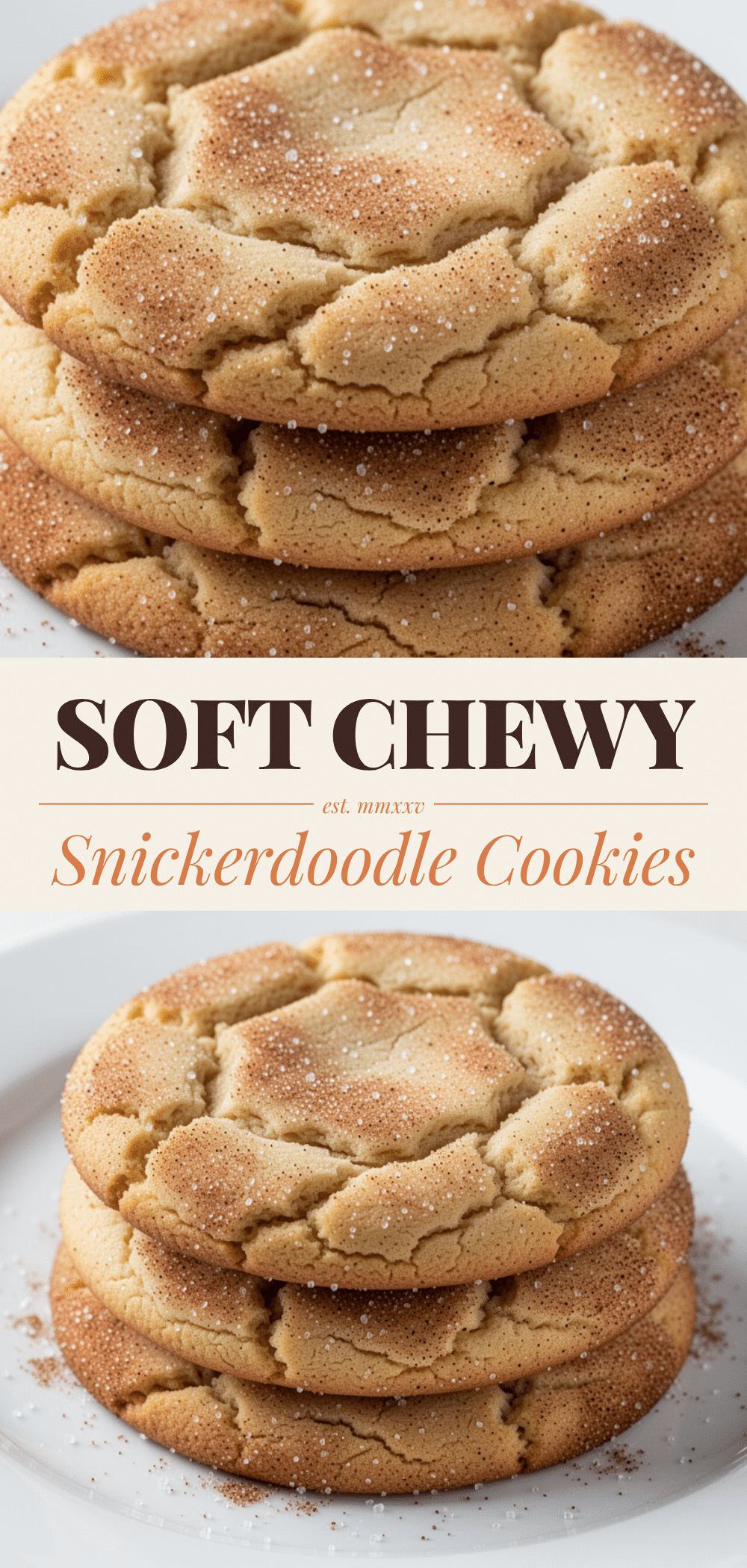 Classic Snickerdoodle Cookies: 5-Ingredient Easy Soft Treats 5 classic snickerdoodle cookies recipe