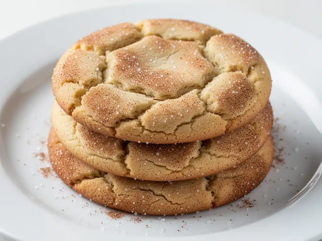 classic snickerdoodle cookies - featured image