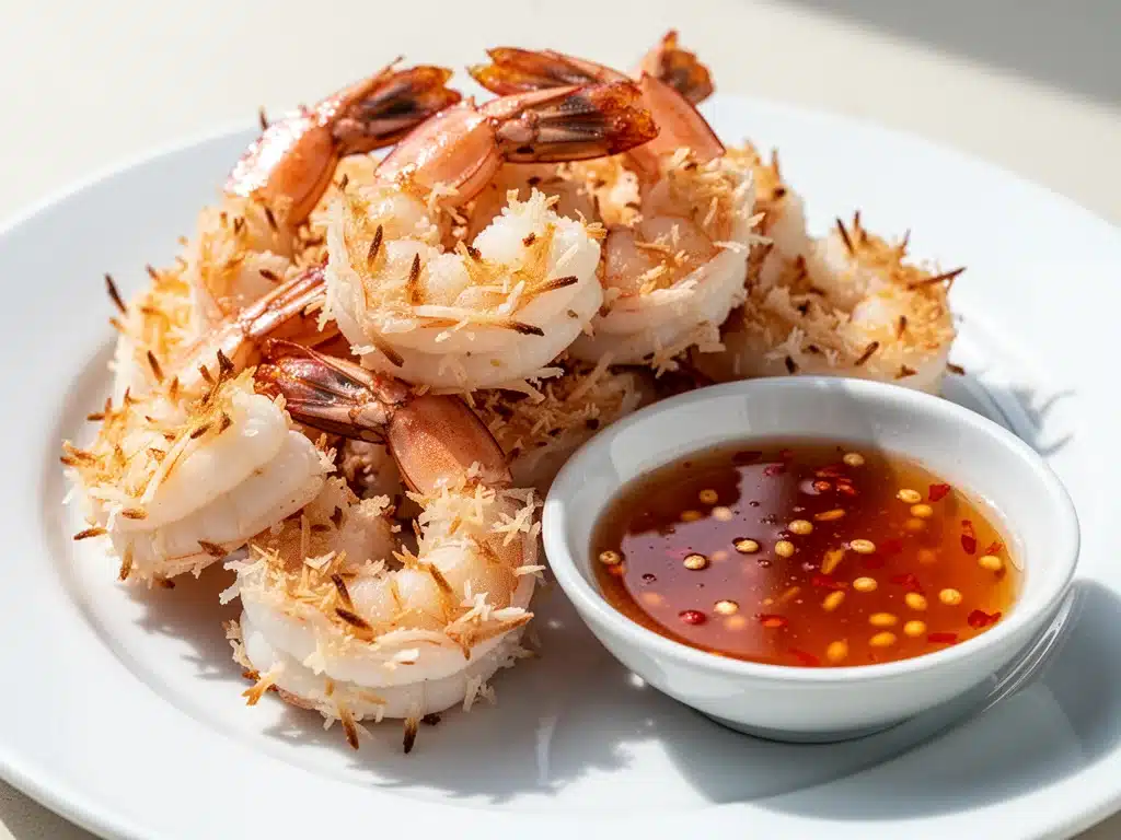 coconut shrimp - featured image