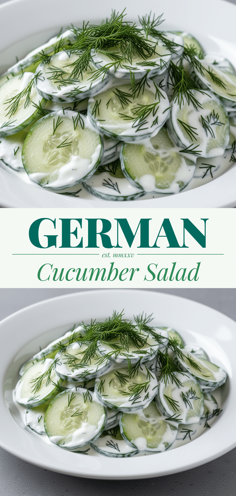 Creamy German Cucumber Salad: Best Easy Dill Side Dish 5 creamy german cucumber salad recipe