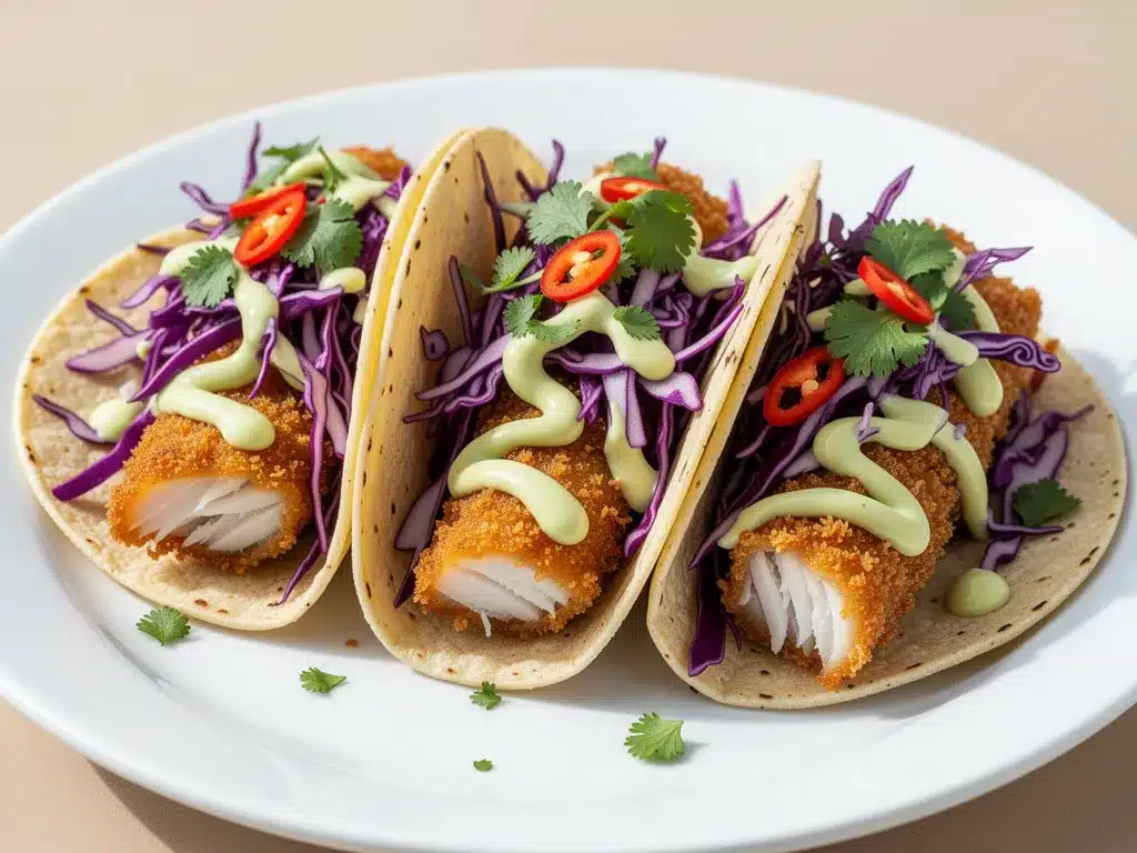 Crispy Fish Tacos with Cabbage Slaw: Easy Quick Dinner 4 Crispy Fish Tacos with Cabbage Slaw preparation steps