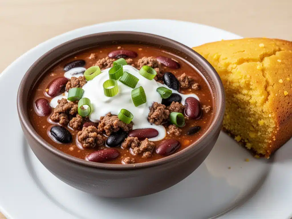 Crockpot Beef and Bean Chili - featured image