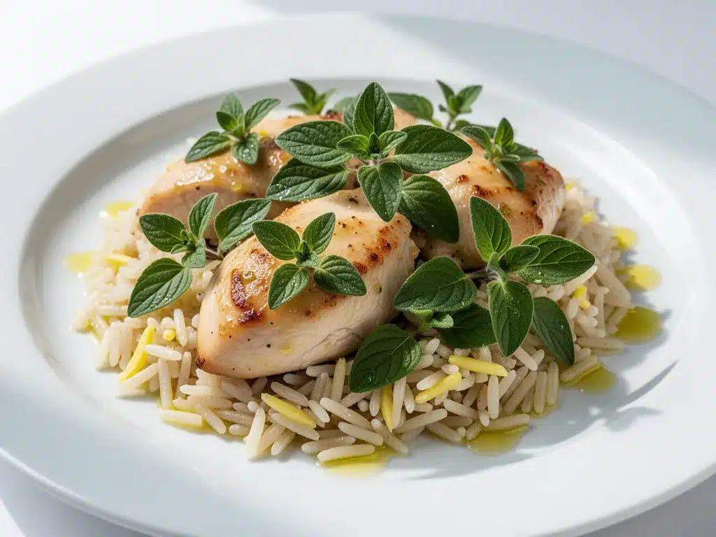 Greek Lemon Chicken and Rice: Easy 30-Minute Healthy Dinner 4 Greek Lemon Chicken and Rice preparation steps