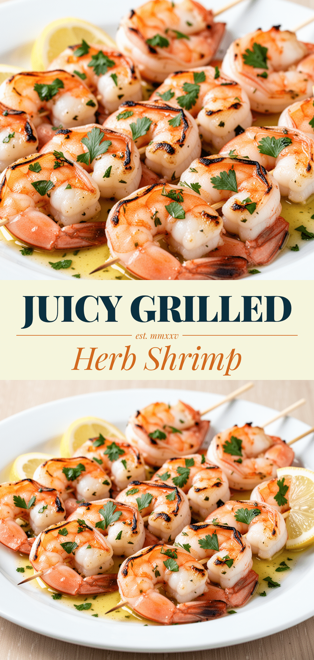 Grilled Shrimp Skewers: Easy 15-Minute Healthy Dinner 5 Grilled Shrimp Skewers recipe