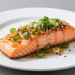honey garlic glazed salmon - featured image