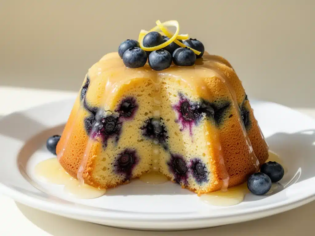 Lemon Blueberry Bundt Cake - featured image