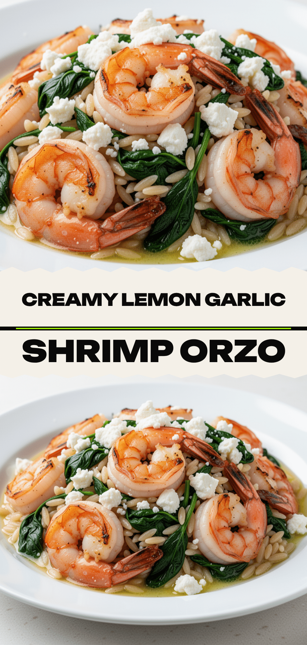 Lemon Garlic Shrimp Orzo: Best 30 Min Easy Dinner 5 Lemon Garlic Shrimp Orzo recipe