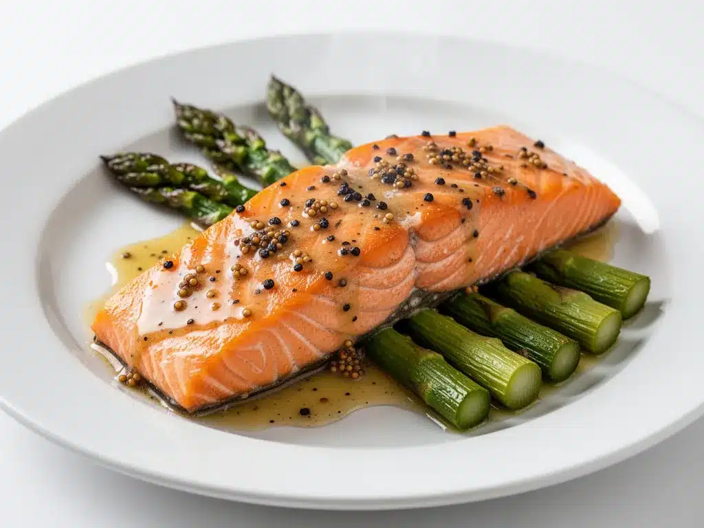 Maple Dijon Baked Salmon: Quick 20-Min Healthy Dinner 4 Maple Dijon Baked Salmon preparation steps