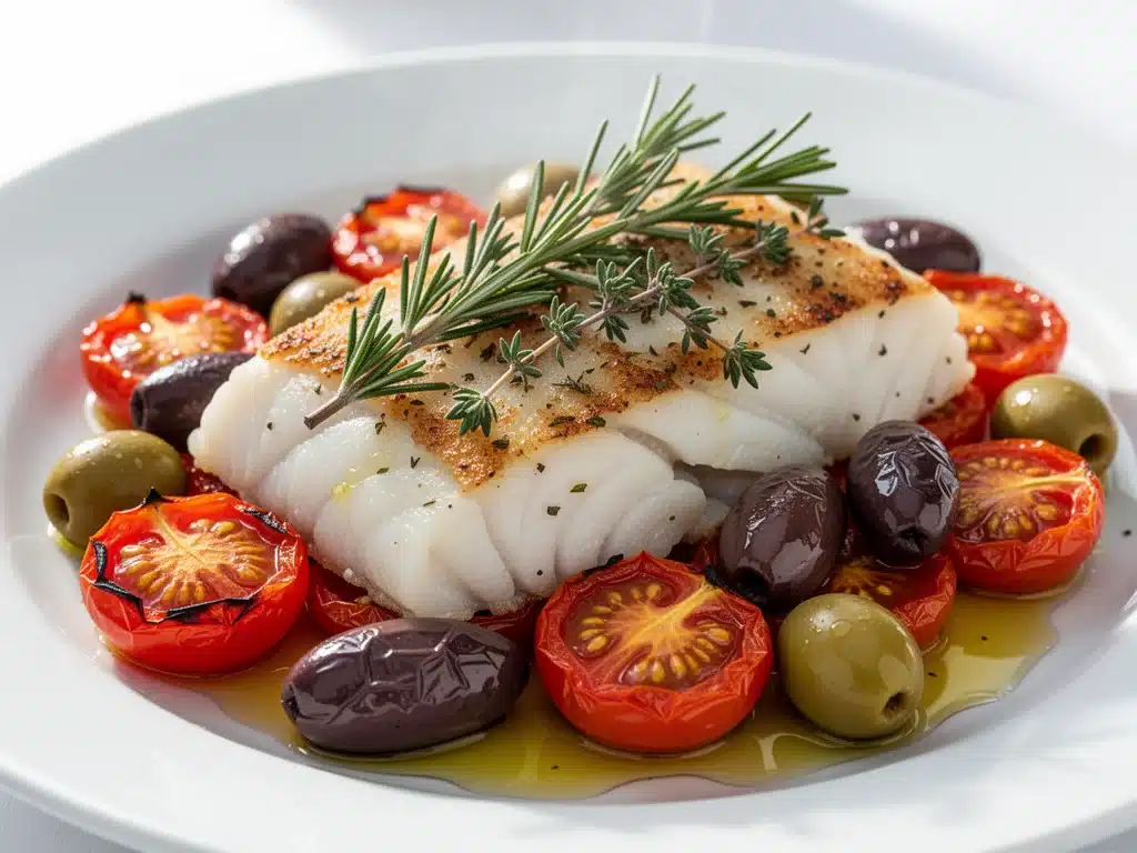 Home 4 Mediterranean Baked Cod - featured image