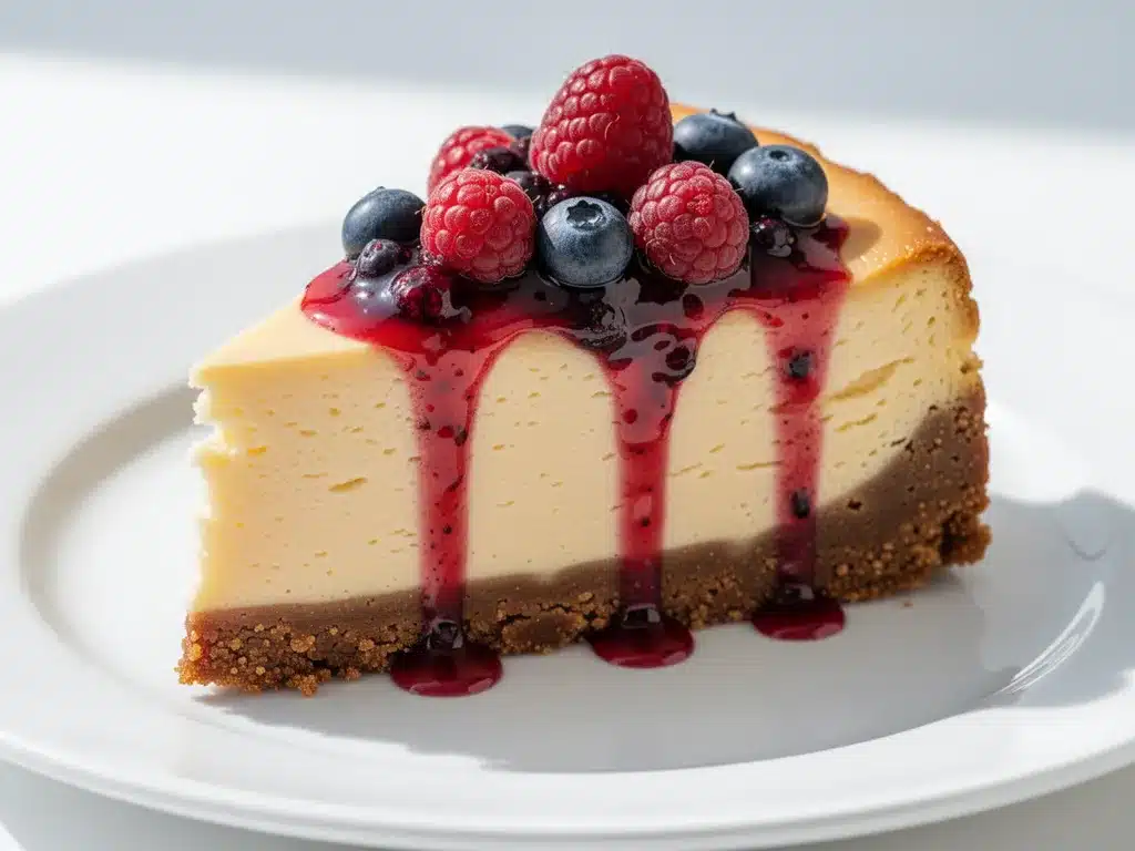 New York Style Cheesecake: Best Classic Berry Dessert 4 New York style cheesecake preparation steps