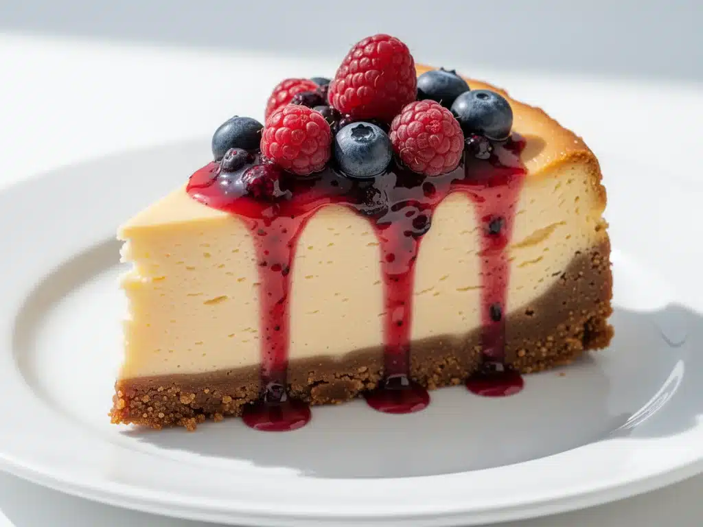 New York style cheesecake - featured image