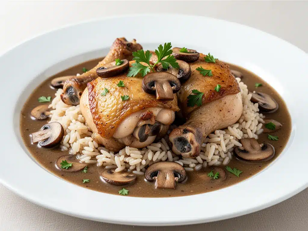 One-Pan Chicken Rice: Easy Weeknight Dinner 4 one-pan chicken rice preparation steps