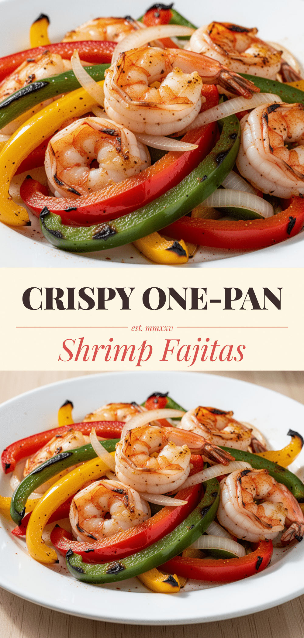 One-Pan Shrimp Fajitas: Easy 20-Minute Dinner 5 One-Pan Shrimp Fajitas recipe