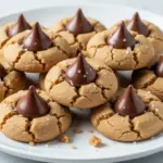 peanut butter blossom cookies - featured image