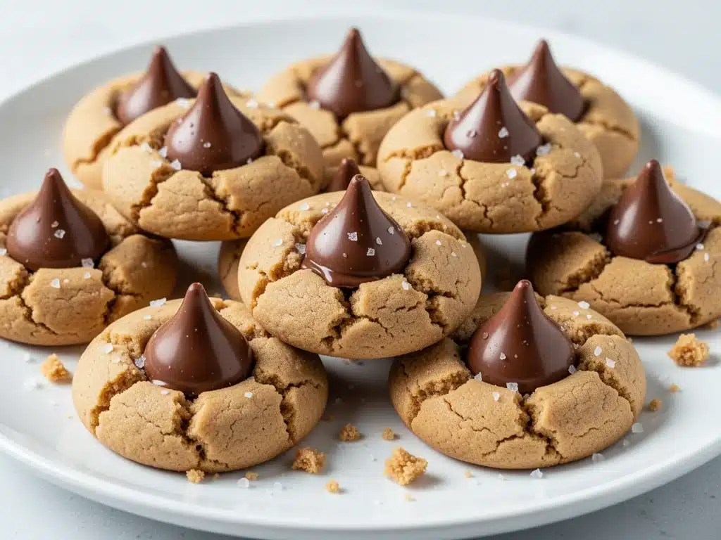 Home 8 peanut butter blossom cookies - featured image