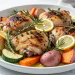 Sheet Pan Lemon Herb Chicken - featured image