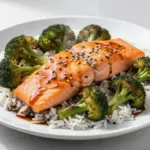 sheet pan sesame salmon - featured image