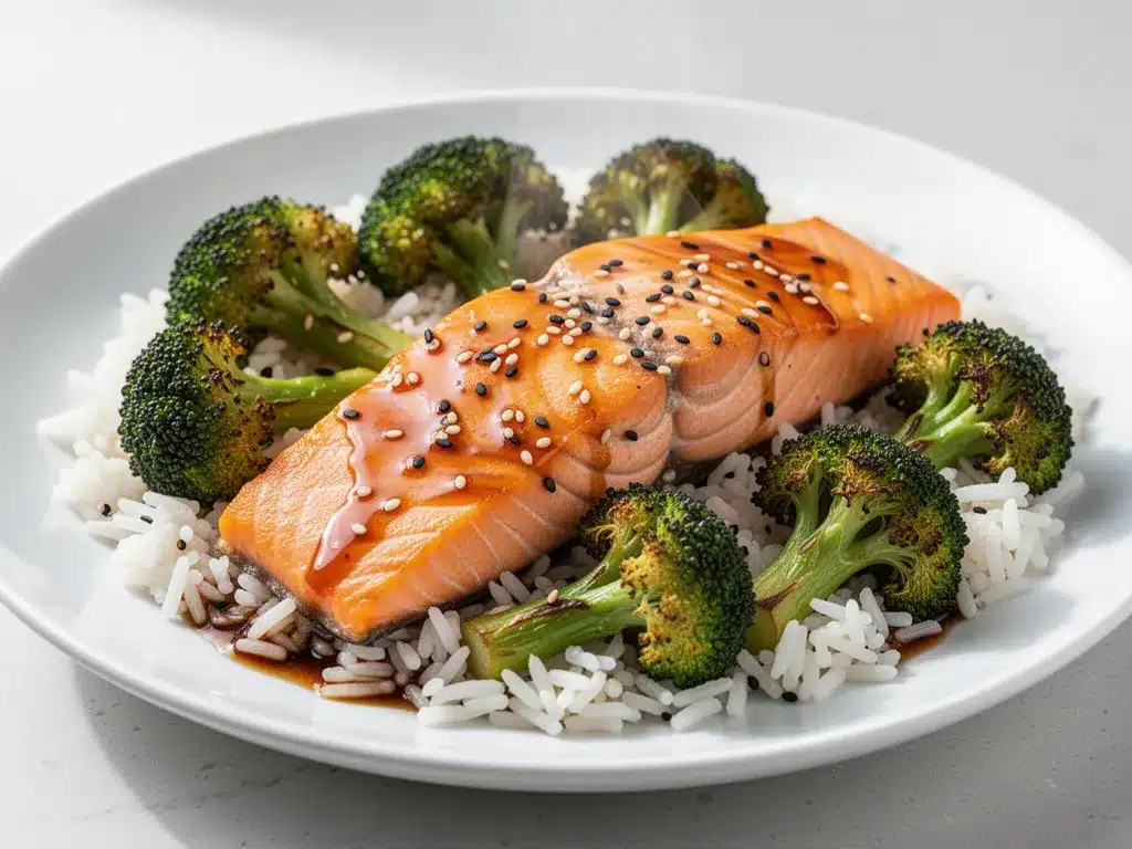 Sheet Pan Sesame Salmon: 20-Minute Easy Healthy Dinner 4 sheet pan sesame salmon preparation steps