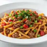 Skillet Ground Beef Goulash - featured image
