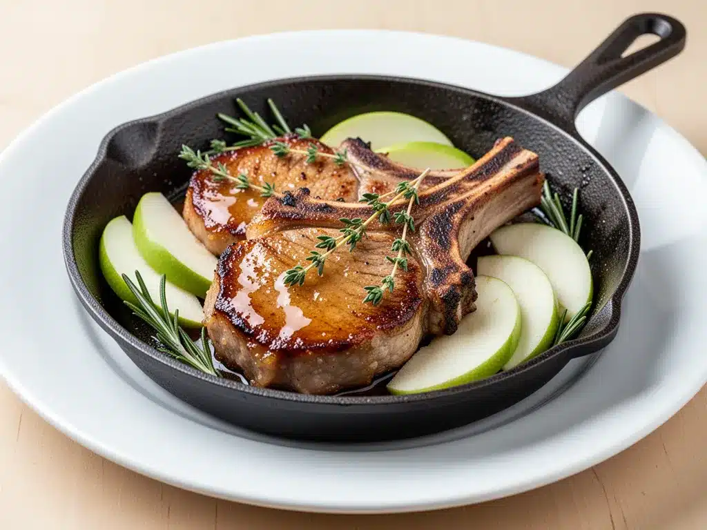Skillet Pork Chops: Easy 15-Minute Fall Dinner 4 skillet pork chops preparation steps