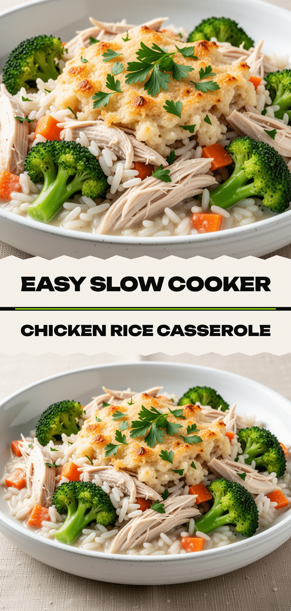 Slow Cooker Chicken and Rice Casserole: Easy Weeknight Dinner 5 slow cooker chicken and rice casserole recipe