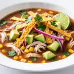 slow cooker chicken tortilla soup - featured image