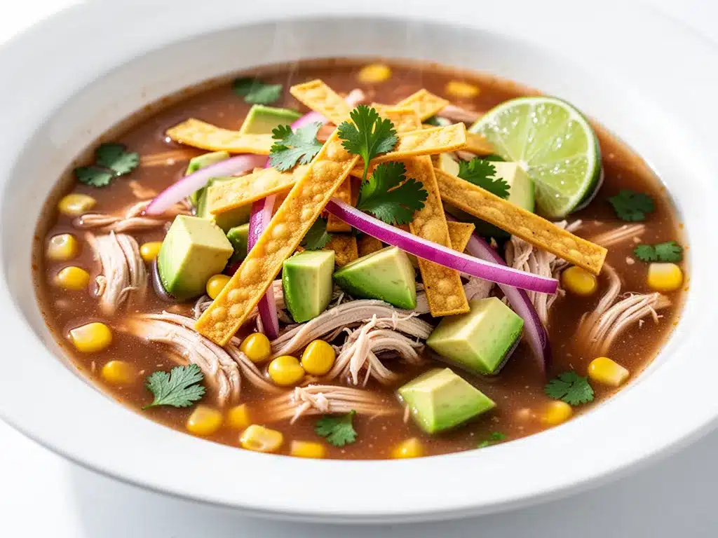 Slow Cooker Chicken Tortilla Soup: Easy 30-Minute Dinner 4 slow cooker chicken tortilla soup preparation steps