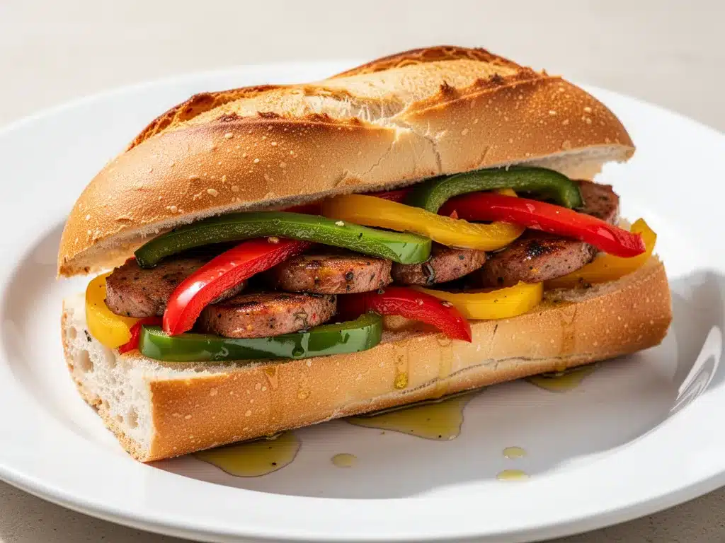 Slow Cooker Italian Sausage Sandwiches: Easy Weeknight Dinner 4 slow cooker Italian sausage sandwiches preparation steps