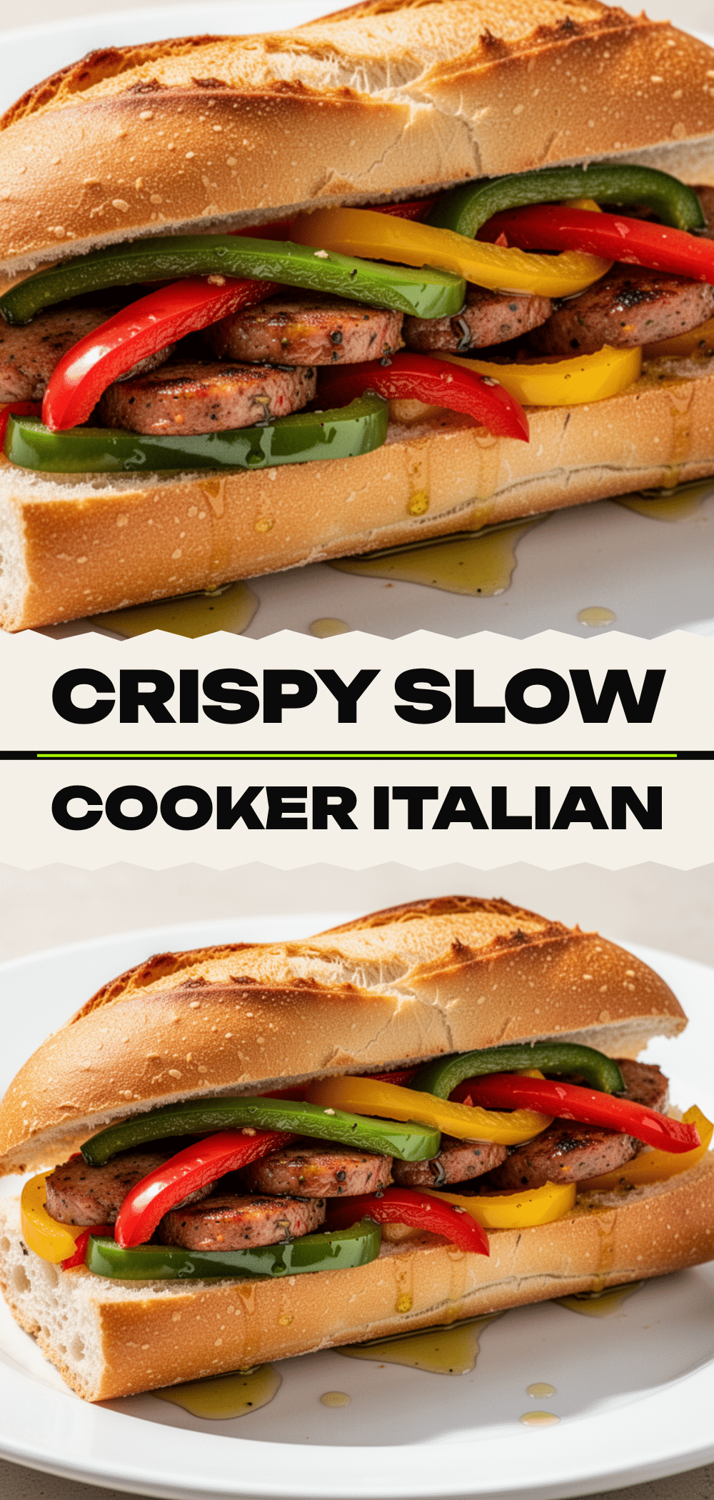 Slow Cooker Italian Sausage Sandwiches: Easy Weeknight Dinner 5 slow cooker Italian sausage sandwiches recipe