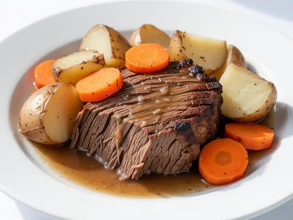 slow cooker pot roast - featured image