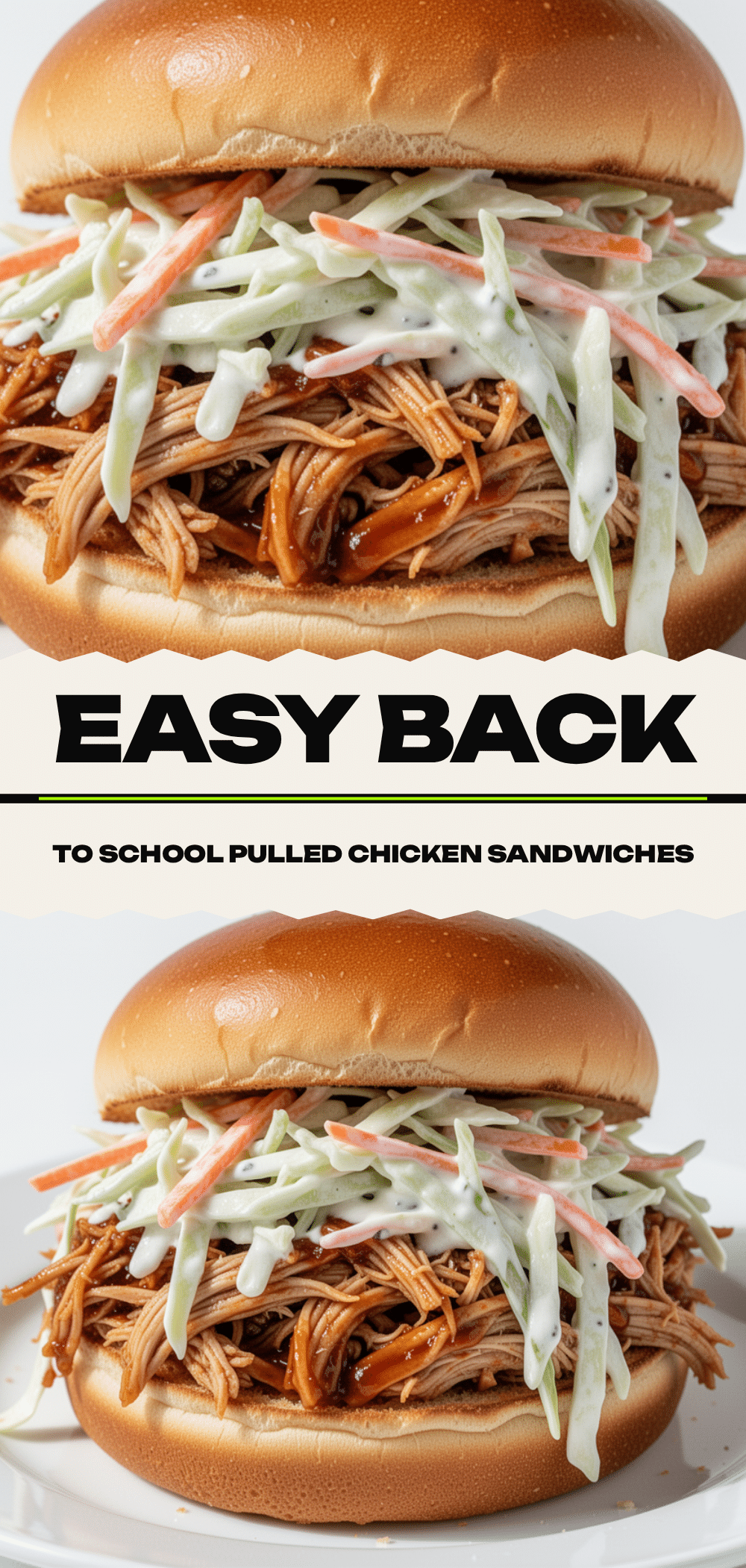 Slow Cooker Pulled Chicken Sandwiches: Easy School Night Dinner 5 slow cooker pulled chicken sandwiches recipe