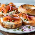Smoked Salmon Bagel Board - featured image