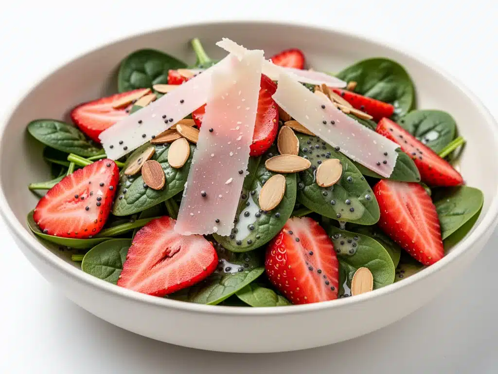 Strawberry Spinach Salad - featured image