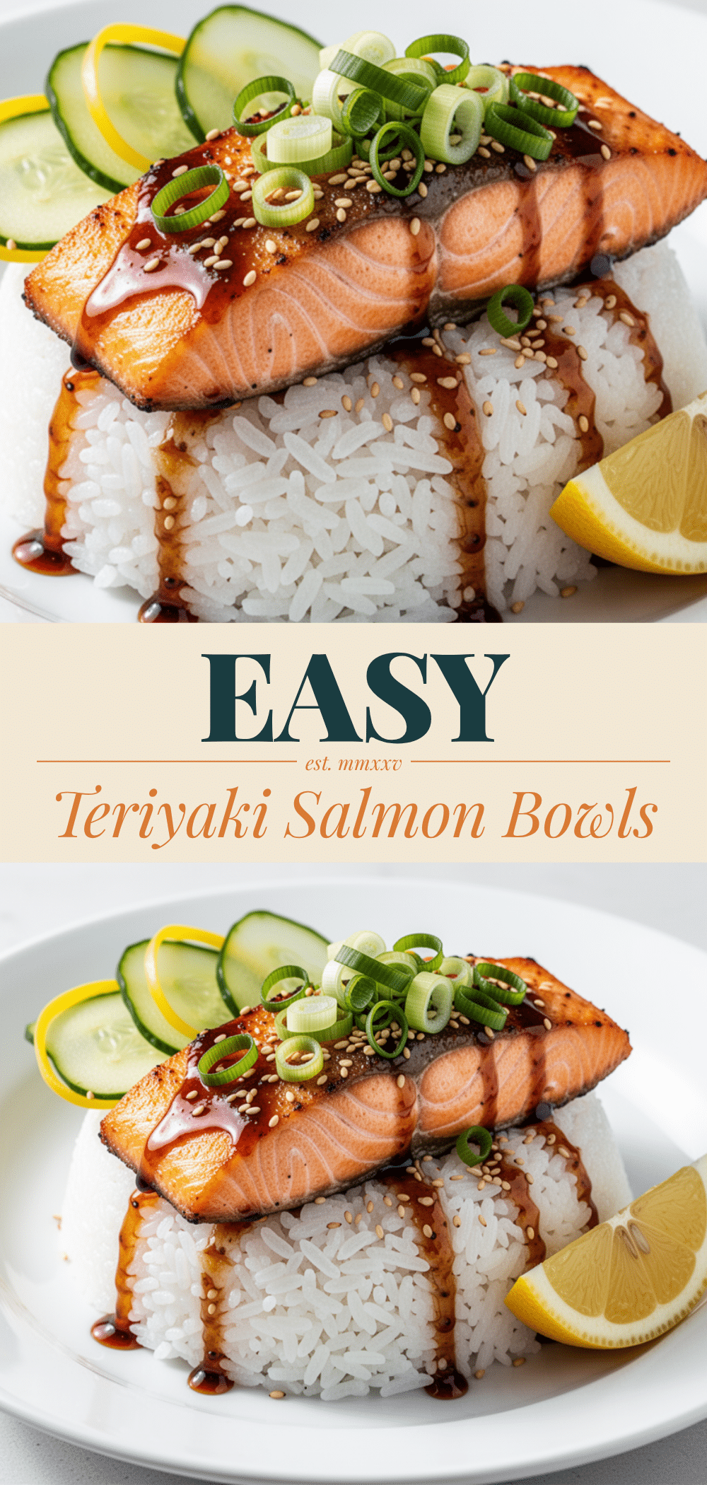 Sweet Teriyaki Salmon Rice Bowls: Easy 15-Min Healthy Dinner 5 Sweet Teriyaki Salmon Rice Bowls recipe