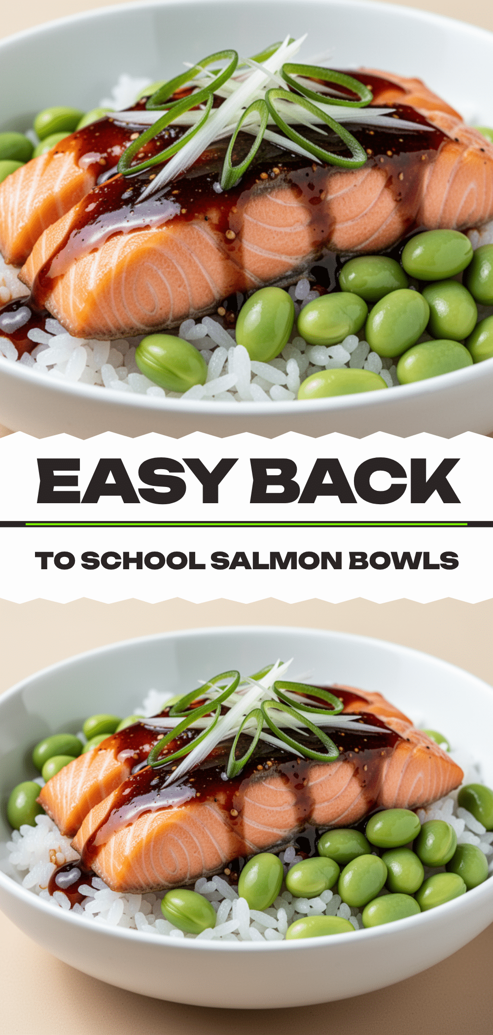 Teriyaki Salmon Rice Bowls: Easy Healthy Lunch 5 Teriyaki Salmon Rice Bowls recipe