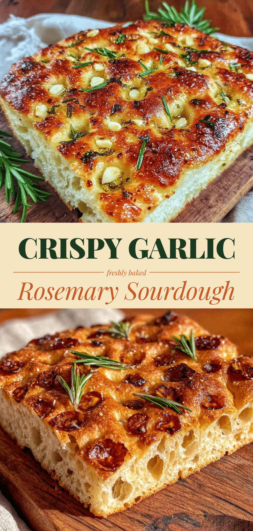 Beginner-Friendly Sourdough Focaccia with Garlic and Rosemary 5 Beginner-Friendly Sourdough Focaccia with Garlic and Rosemary recipe