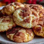 Brown Butter Pumpkin Snickerdoodle Cookies - featured image