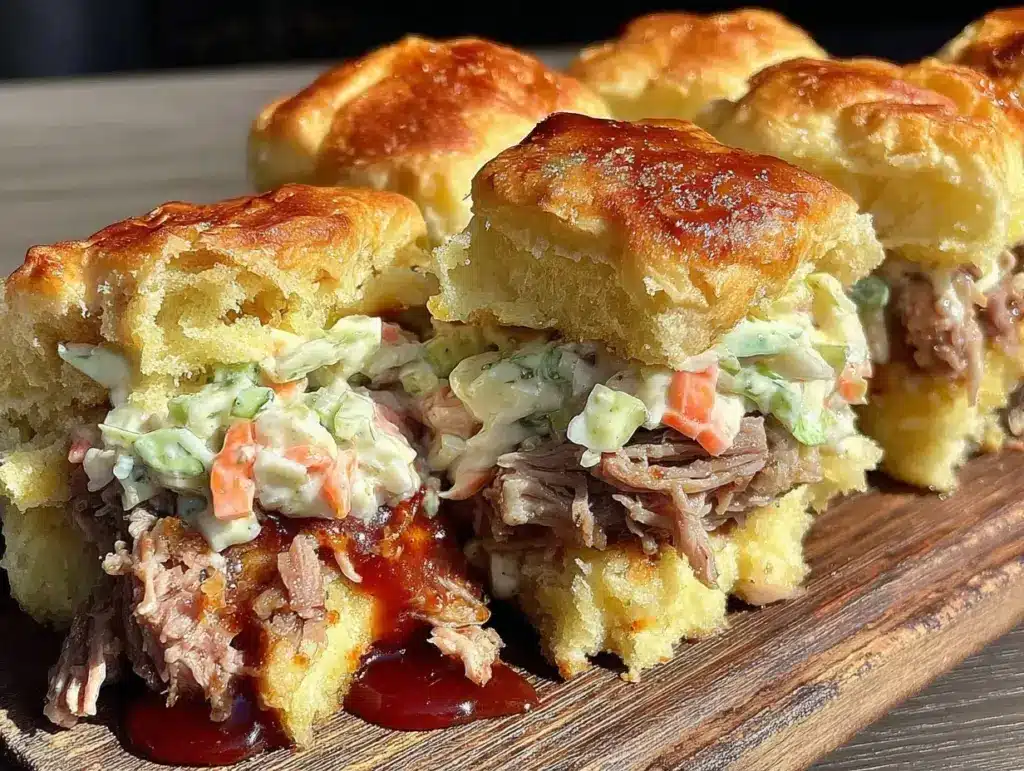 Budget Smoked BBQ Pulled Pork Sliders for One - featured image