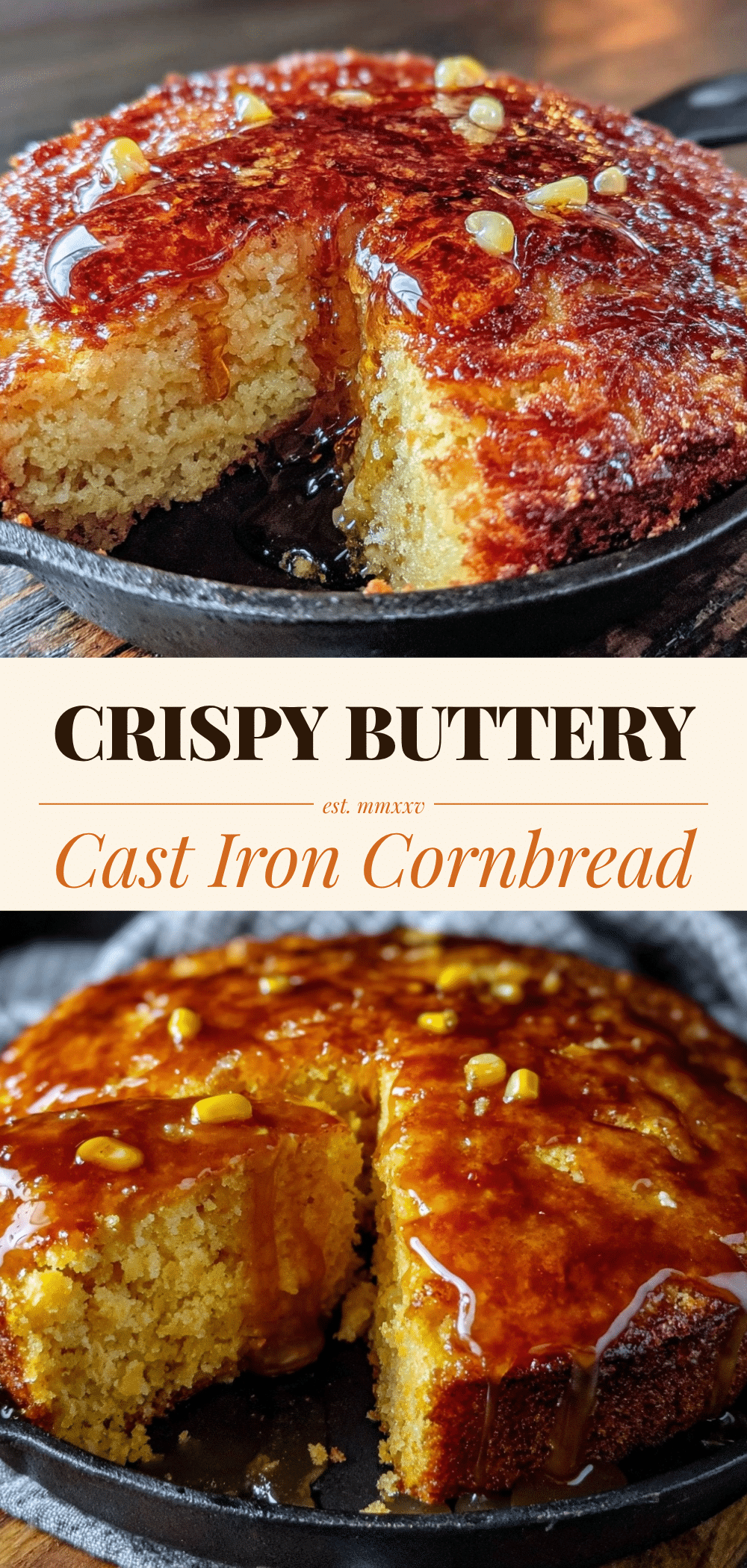Buttery Cast Iron Cornbread: Easy 30-Minute Weeknight Dinner 5 Buttery Cast Iron Cornbread recipe