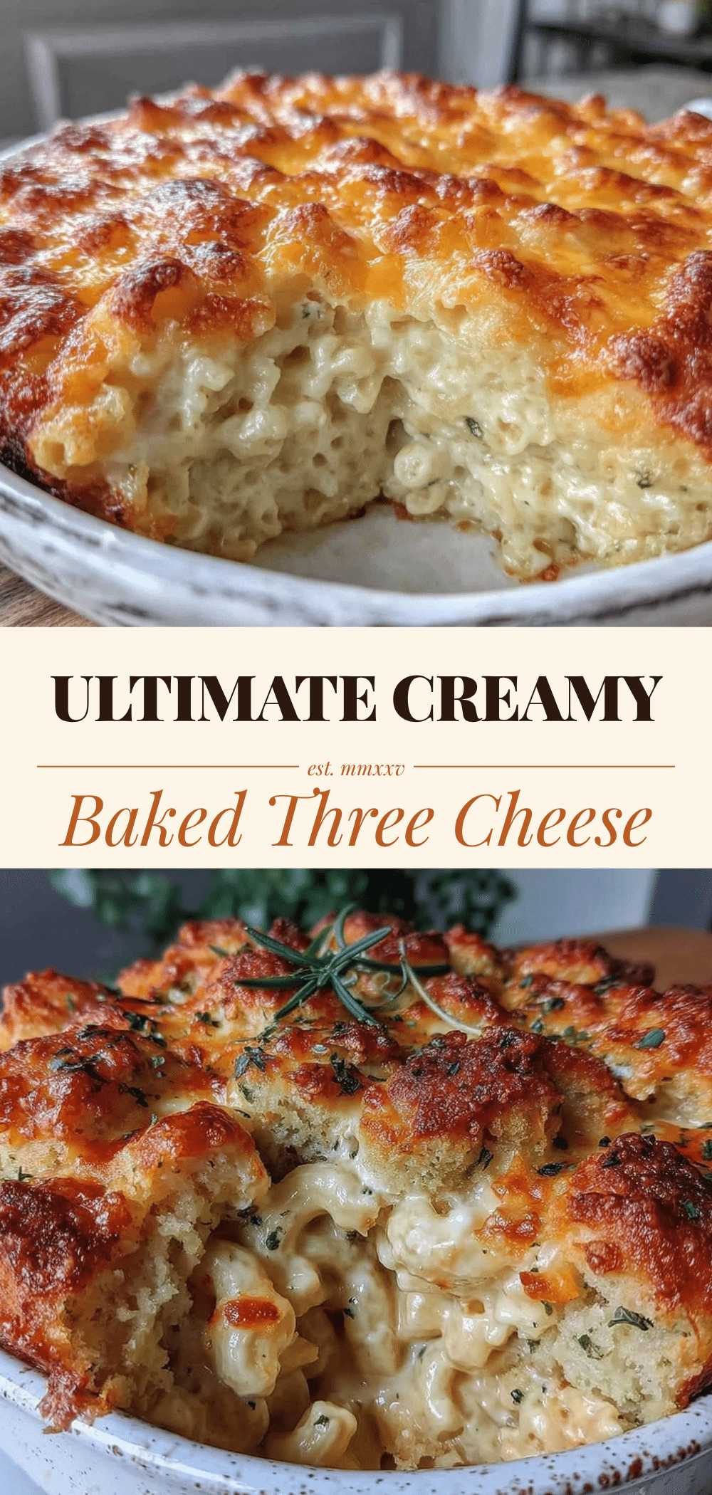 Classic Three-Cheese Mac and Cheese: The Way Grandma Made It 5 Classic Three-Cheese Mac and Cheese recipe
