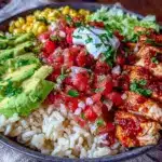 Copycat Chipotle Chicken Burrito Bowls - featured image